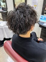 ヘアーデザインロアール(HairDesign  LOIRE)&nbsp;マッシュ×波巻きパーマ
