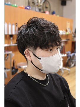 クランク(CRANK) 春にピッタリなふんわりカールのマッシュスタイル