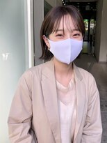 コカブ 本山(KOCHAB)&nbsp;シースルーバング ボブ[カット/トリートメント/レイヤー/ボブ]