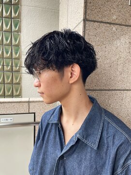 ゴーズゴードットビー 吉祥寺(go s go .b) 波巻きパーマ/メンズカット/メンズパーマ/センターパート