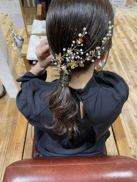 美容室 アイディー i-dee お呼ばれスタイル