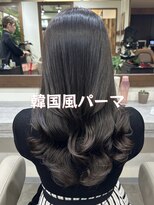 アミー 銀座(Ammy)&nbsp;#コテ巻き風パーマ#韓国風パーマ#デジタルパーマ/菅沼