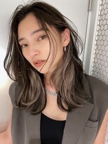 サイン 渋谷(SIGN)&nbsp;韓国ヘアイメチェンハッシュカット似合わせカットレッドブラウン