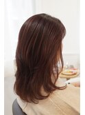 【50代 レイヤースタイル】カット+イノアカラー