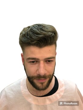 銀座マツナガ 神田店 ツーブロックイケメンセットが楽ちんスペインカールフェード