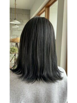ニキ ヘアー ネイル 子安店(niki hair, nail) ブルーブラック