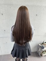 アチーブ ヘア デザイン(achieve hair design)&nbsp;スーパーロング透明感アッシュベージュ艶感20代30代美シルエット