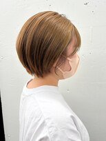 ジルスタジオ(JILL STUDIO) JILL STUDIO 丸みショート/ボブ/ライトベージュ