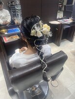 ヘア ナシータ ゆめタウン丸亀店(HAIR NACITA) ヘアセット編み込み水引