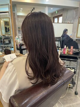 アムレヘアー(amule hair) 【amule hair】艶カラー×ロングスタイル