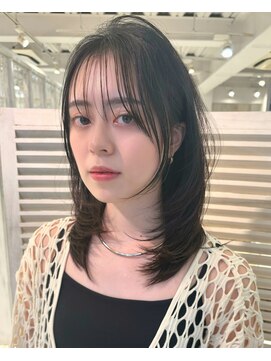 リコバイアフロート(riko by afloat) レイヤーカット/髪質改善ストレート/ヘアセット[stylist竹田]