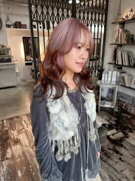 トレンチ(TRENCH) ルーツカラー 学割U24 ラベンダー ピンク