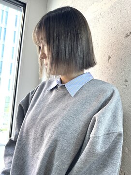 ヘアーワークス ヘルム 渋谷店(HAIR WORKS HELM) 【 HELM渋谷】アッシュボブ