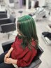 【INBORN集中ケア】カット＋セクションカラー＋トリートメント