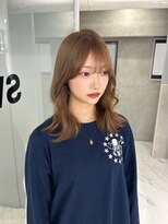 スウィープ(sweep)&nbsp;【sweep_shizuna】ミルクティー/ベージュ/ブリーチ/福岡/天神