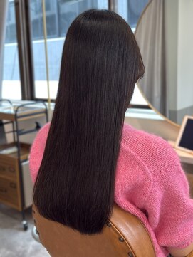 カノエ 福岡香椎店(canoe) 髪質改善トリートメント ストレートロング 艶髪 20代30代 美髪