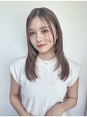 小顔レイヤー大人カジュアル*レイヤーボブ*30代40代50代*丸顔