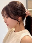 05顔周りレイヤー/韓国レイヤー/ワンカール/小顔カット