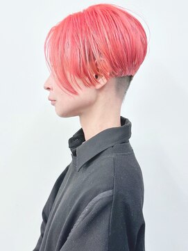 モリオ(morio) ＊刈り上げベリーショートハンサムショート前下がりショート女子