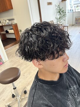ティーアウト(T-OUT) 波巻きパーマ