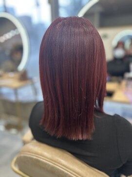 イリエ 川口(irier) 秋冬はこれで決まり☆ワインレッドカラー