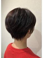 モナミ(mon amie)&nbsp;小顔ベージュブラウンショートボブ前髪あり30代40代50代