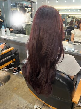 ジュール 池袋(Joule) ブリーチなしダブル×ラベンダーピンク「池袋」