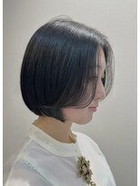 シン カフネ(Shin Kafune) 丸みあごラインボブ