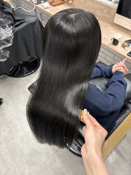 モク(mok) オリーブグレージュ×水素トリートメント★