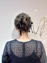 シヨン(ciyon.)&nbsp;編み込み☆ゆるふわお呼ばれヘアセット