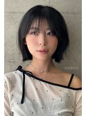 前から見ても可愛い！韓国タンバルモリ♪/韓国ボブ/韓国ヘアKIRA