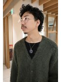 メンズショートパーマ