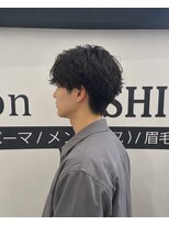 ビーシャイン(B-SHINE) メンズパーマ/メンズカット/シェービング/眉毛/メンズサロン