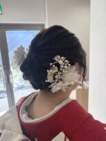 サロンドユーウ ガール(SALON DE YOW GARE) 和装シニヨン