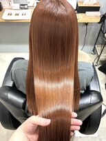 エマヘアープラス(Emma hair plus) 髪質改善カラー×ウォームベージュ