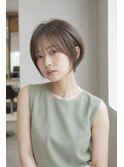 20代30代/髪質改善/小顔ショート/シースルーバング