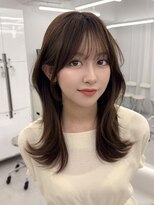 アマトウキョウスマートサロン(AMA TOKYO×Smart Salon)&nbsp;くびれミディアムレイヤー/顔まわりカット/美髪レイヤーカット