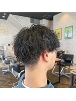 ステレオ ヘアデザイン 安城店(STEREO HAIR DESIGN)&nbsp;＊波巻き＋ツイストスパイラルパーマ 8月