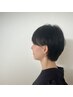 ダメージレス白髪染め+カット　