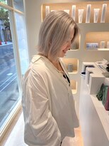 デュノヘアー 神戸三宮店(DUNO hair)&nbsp;ホワイトグレージュ