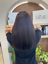 ロアン 宗像店(roan)&nbsp;【カラーするたび綺麗に】艶髪ロング×髪質改善カラー