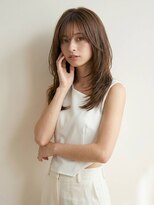 ズール 稲田堤店(ZU LU)&nbsp;顔まわりレイヤー×艶ブラウン