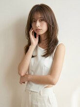 ズール 稲田堤店(ZU LU)&nbsp;顔まわりレイヤー×艶ブラウン