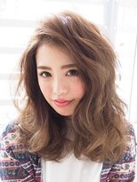 ズッソ アヴェダ 熊本店(ZUSSO AVEDA)&nbsp;外国人風ミディアムウェーブ