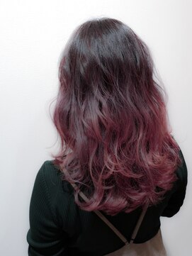 プログレス 中野店(PROGRESS) 大人可愛いピンクグラデーション