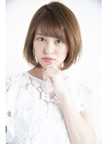 ビューティーアンドケアカロン(Beauty and Care CALON)&nbsp;【銀座】大人ボブスタイルにハニーベージュの甘さを添えて