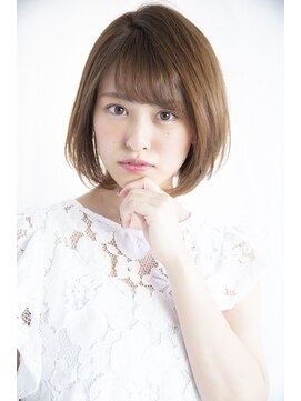 ビューティーアンドケアカロン(Beauty and Care CALON) 【銀座】大人ボブスタイルにハニーベージュの甘さを添えて