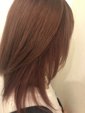 アクロス ヘアーデザイン 溝の口店(across hair design) インナーカラーとグレーピンク