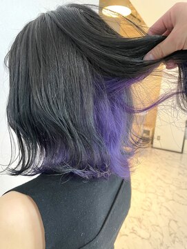 ハル(HAL) silver × royal purple
