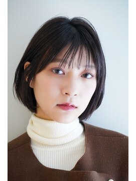 フォト 新宿(foto) グレーベージュ前髪パーマレイヤーカットダブルカラー髪質改善